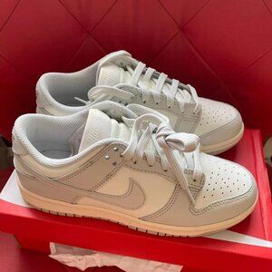Nike Dunk Low "light bone" retro sneakers for women